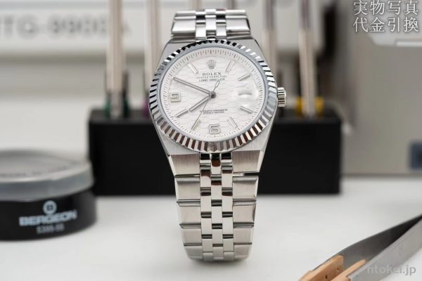 Rolex ロレックス ランド ドゥエラー Ｎ品コピー腕時計 自動巻き 40MM ホワイト