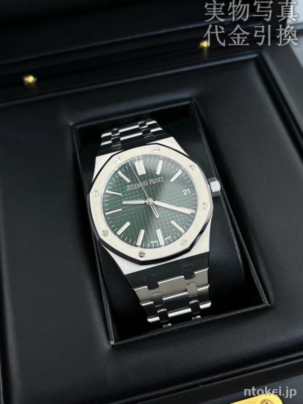 AUDEMARS PIGUET オーデマピゲ ロイヤルオーク 15510 Ｎ品 コピー腕時計 自動巻き グリーン